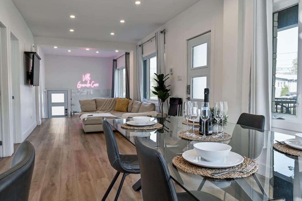Villa Luxueuse Avec Vue Sur Le Fleuve Villa Grandecasa Trois-Rivières 外观 照片